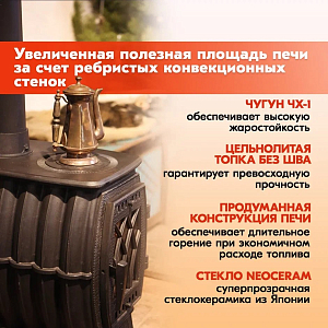 в-Печь-камин Прометалл Бахта отопительно-варочная3 Страница